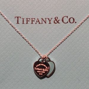 Tiffany Double Heart Necklace